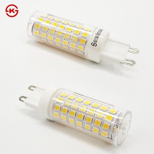 LED G9 램프 4.2W 핀램프 핀전구 핀조명 핀할로겐램프, 주백색(아이보리빛), 1개