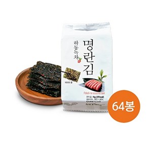 하동 녹차 명란김, 6g, 64개