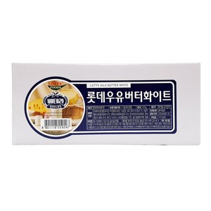 롯데우유버터화이트4.5Kg 4개 묶음, 롯데 우유버터 화이트 4.5kg 무, 1개, 4.5kg