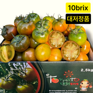 [평점4.9점] 부산 대저 토마토 당일수확, 1개, 2.5kg (소과)