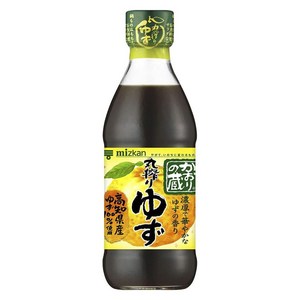 미즈칸 카오리노쿠라 마루시보리 유자 폰즈, 360ml, 1개