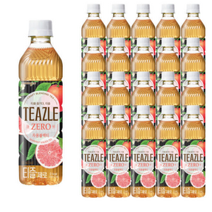 티즐 제로 자몽블랙티 500ml x 20개