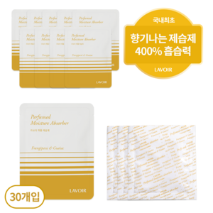 라브아 습기제거제 퍼퓸 제습제 프랑지파니 앤 가이악, 30개, 30g