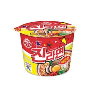 진라면 매운맛 컵라면 115g, 12개