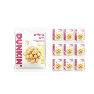 던킨도너츠 명란마요 팝콘, 75g, 10개