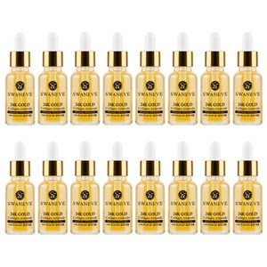 스와니브 엘루자이 24K 골드 콜라겐 에센스 세럼 앰플, 16개, 20ml