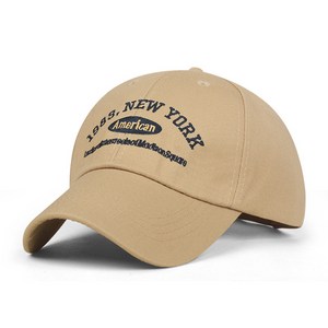 디아쿠아 남녀공용 1989 뉴욕 NY 심플 자수 야구모자 볼캡 모자