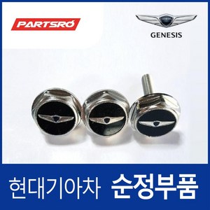 제네시스 순정 번호판 볼트 세트 G70 G80 G90 EQ900, 1개