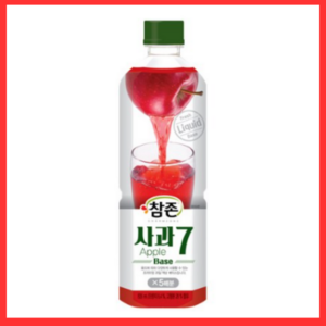 참존식품 사과7베이스 835ml, 6개