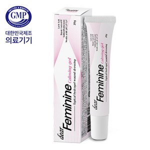 [대한민국 의료기기] 디어페미닌 피부진정 카밍겔, 1개, 20g