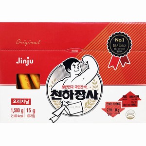 천하장사 소시지 1500g / 15g x 100개 - 추천, 1.5kg, 1개