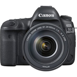 캐논 EOS 5D 마크 IV DSLR 카메라 24-105mm IS II USM 렌즈 포함 블랙 dslr카메라