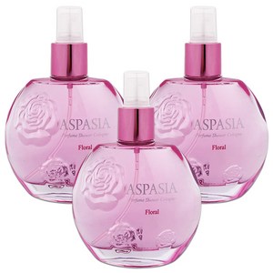 아스파시아 후로랄 퍼퓸 향수 샤워코롱 150ml, 3개