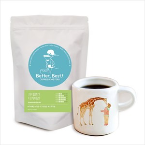 베러베스트 디카페인 커피 원두 과테말라, 1개, 200g, 모카포트