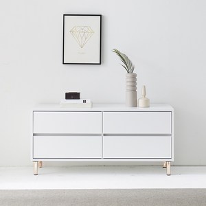 [리코디자인] 릴리 2단서랍, 순백