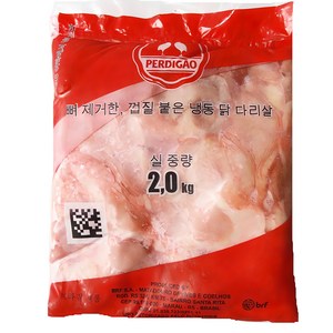 [생활고기]뼈를 발라낸 순살 닭다리정육 닭다리살 (2kg+2kg), 2kg, 2개