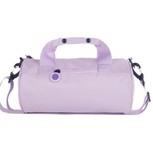 WYXE 라운드 숄더백 운동 가방, 퍼플, 1개