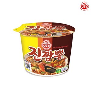 오뚜기 진짬뽕 컵라면 115g, 10개