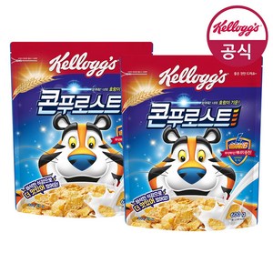 켈로그 시리얼 콘푸로스트 600g, 2개