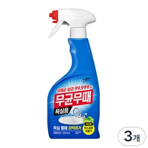 무균무때 욕실용 세정제, 500ml, 3개