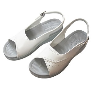 나이팅 샌들 여성샌들 스트랩 여름 발편한신발 간호화 통굽샌들