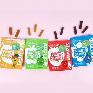 Meyme FruitStrips 메이메 아이젤리 4가지 과일맛 젤리 외출할때 여행갈때 간편하게 쏘옥 우리아이 첫젤리 메이메로 챙겨주세요, 1세트, 30g