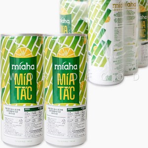 베트남 사탕수수 깔라만시 주스 240ml 박스 6개입 Miaha MIA TAC, 6개