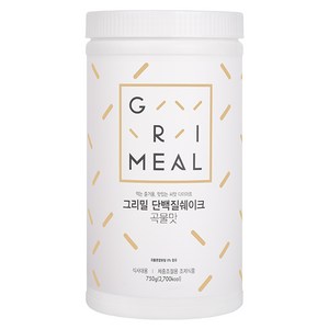 그리밀 단백질쉐이크 곡물맛, 750g, 1개