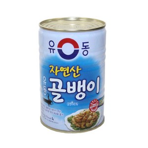 유동 자연산 골뱅이 통조림, 400g, 1개