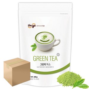 아임요 그린티 믹스 파우더, 500g, 1개입, 12개