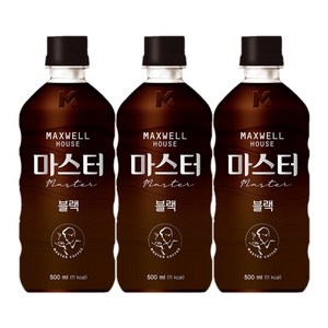 맥스웰하우스 콜롬비아나 마스터 블랙커피, 500ml, 20개