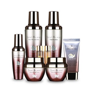 쟝블랑 달팽이 점액 6종세트 여성스킨케어 기초화장품세트 스네일 모이스처라이징 건성 민감성 여자 스킨로션세트 보습에센스 진정크림 아이크림 안티에이징 비비크림 기초세트, 1세트