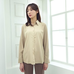 베이뮤 여성 구김없는 블라우스 링클프리 셔츠