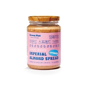 임페리얼 아몬드 버터 400g 스무스3병+크런치3병, 단일옵션, 1개