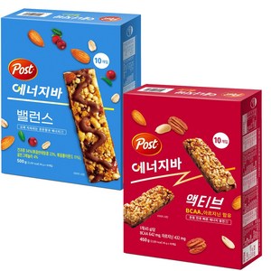 동서 포스트 에너지바 밸런스 500g+액티브 450g, 1개