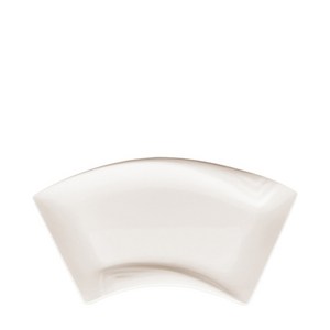 퓨전웰빙무전사 퓨전부채꼴접시中 (최장 지름 400mm) 멜라민 업소용 식당그릇