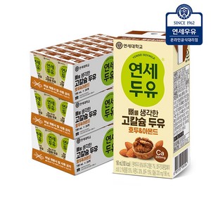 연세두유 뼈를 생각한 고칼슘 호두 아몬드, 190ml, 72개