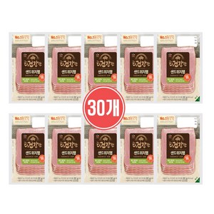 CJ 더건강한 샌드위치햄(생식용) 90g, 30개