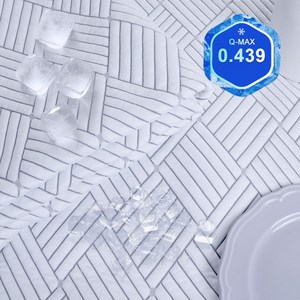 Fokom 100% 듀라론 침대 냉감패드 쿨매트 여름 침대패드