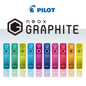 파일럿 샤프심 네옥스 그라파이트 샤프심 PILOT neox GRAPHITE, 0.9-2B