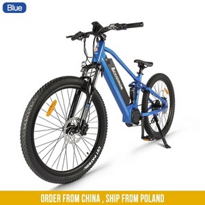 27.5 인치 풀 서스펜션 전기 자전거 48v 750w 산 전자 자전거 bafang mid moto mtb 강력한 남성 ebike 17.5ah, 협력사, 푸른