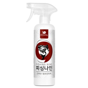 낚시대 세척 릴 정비 피싱나인 염분 중화 제거제, 450ml, 1개