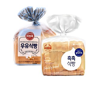 [빵공장 직송] 롯데베이커리 촉촉식빵 400g, 2개