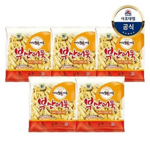 사조대림 [대림냉장] 요리가간편한어묵 1 000g x5개 /대용량, 5개, 1kg
