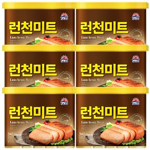 사조오양 런천미트, 340g, 6개