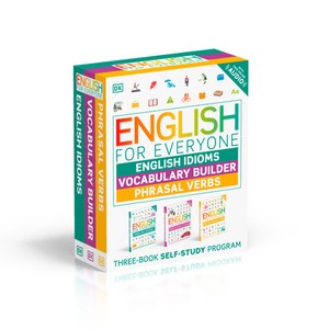 (영문도서) English fo Eveyone English Idioms Vocabulay Builde Phasal Vebs 3 Book Box Set Papeback, DK Publishing (Doling Kind..., 9780744081862