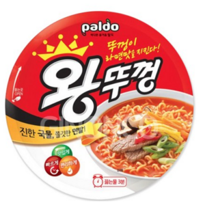 왕뚜껑 컵라면 110g, 6개