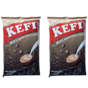 KEFI 케피 카푸치노 커피 캔디, 2개, 500g