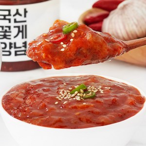 [이룸찬] 국산 꽃게 양념순살장 순살양념게장, 300g, 1개
