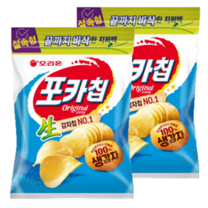 오리온 포카칩 오리지널, 266g, 2개